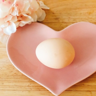 冷蔵庫の冷たい卵をすぐに常温に戻す方法✧˖°